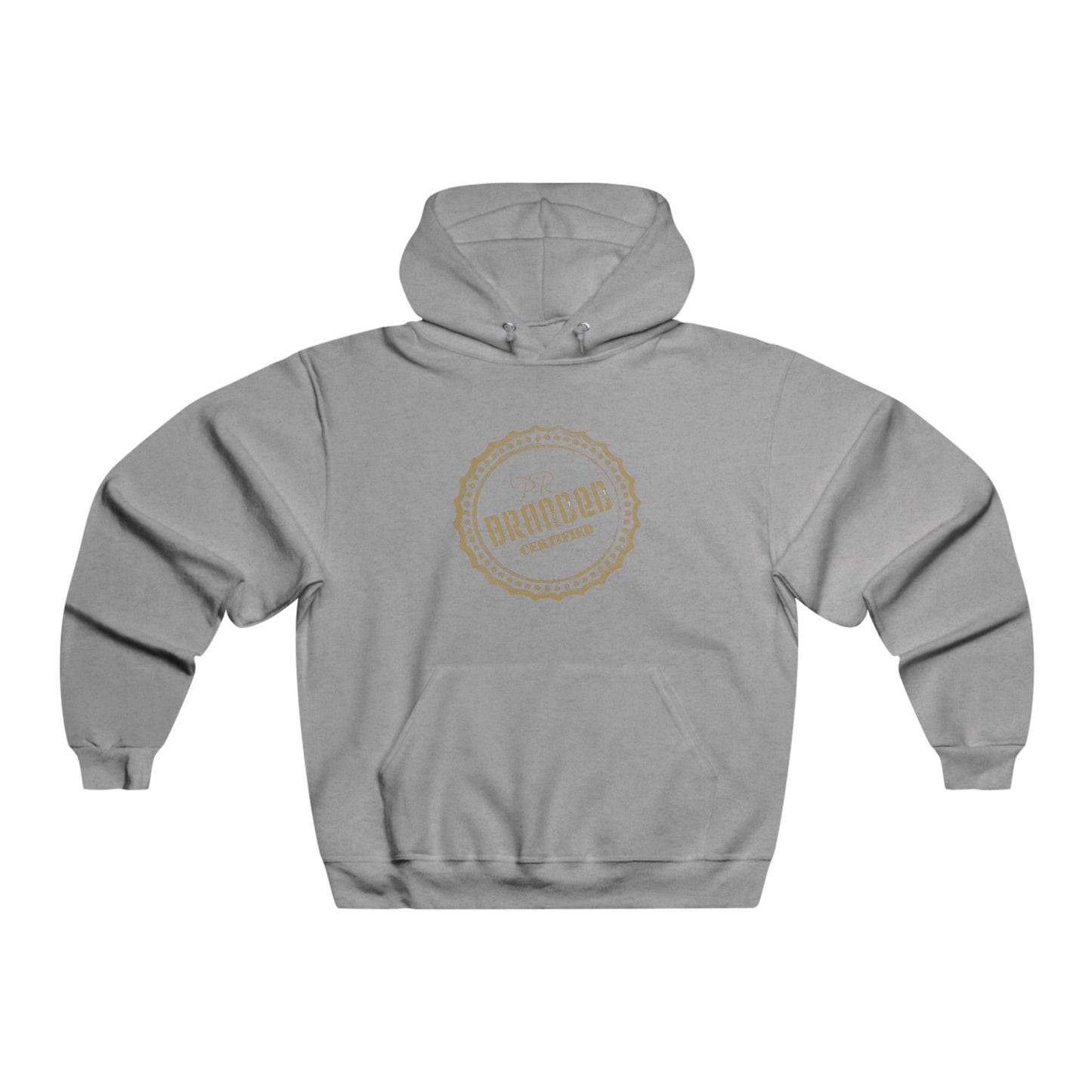 PR Branded Certified Men's Hooded Sweatshirt