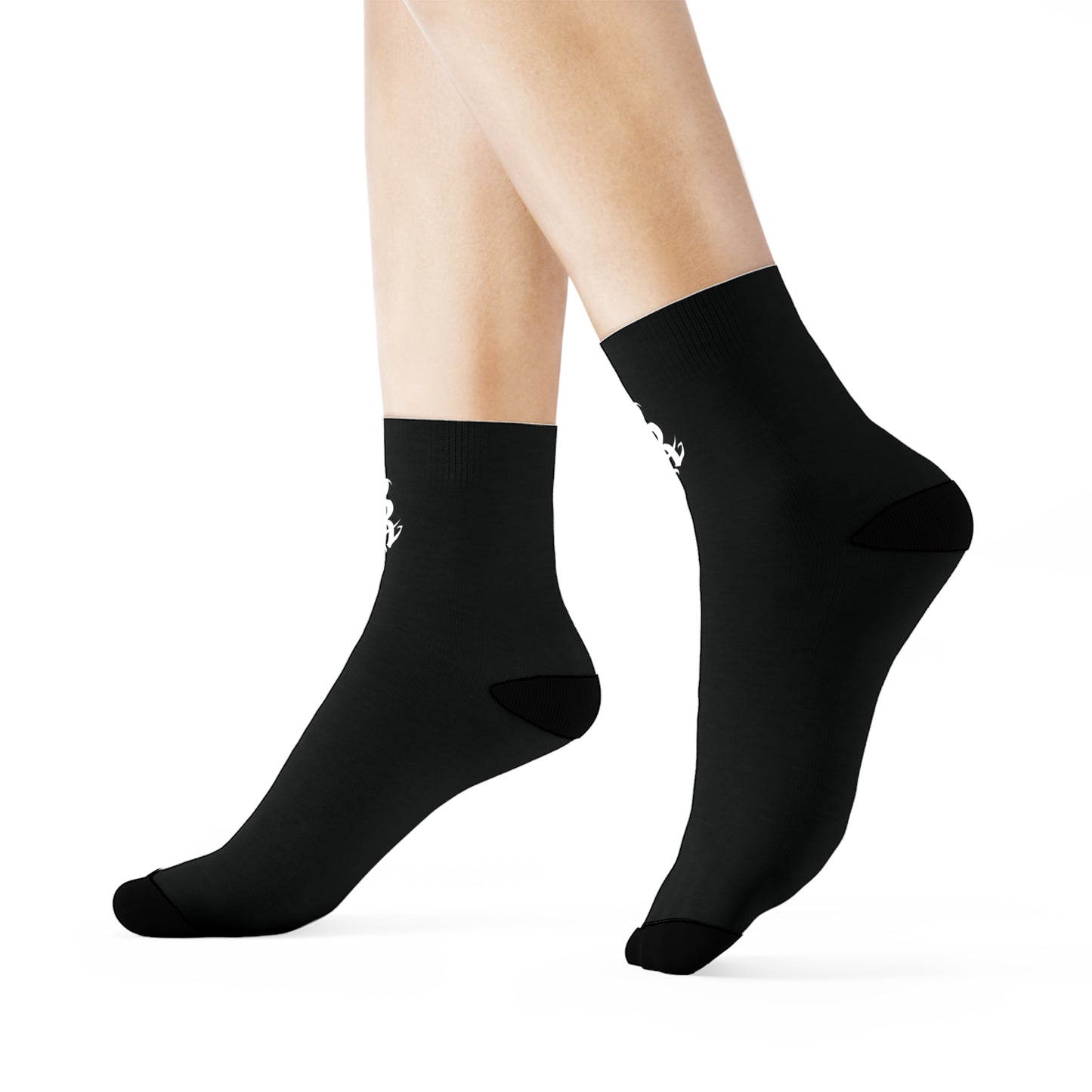 PR Crew Socks (Black)