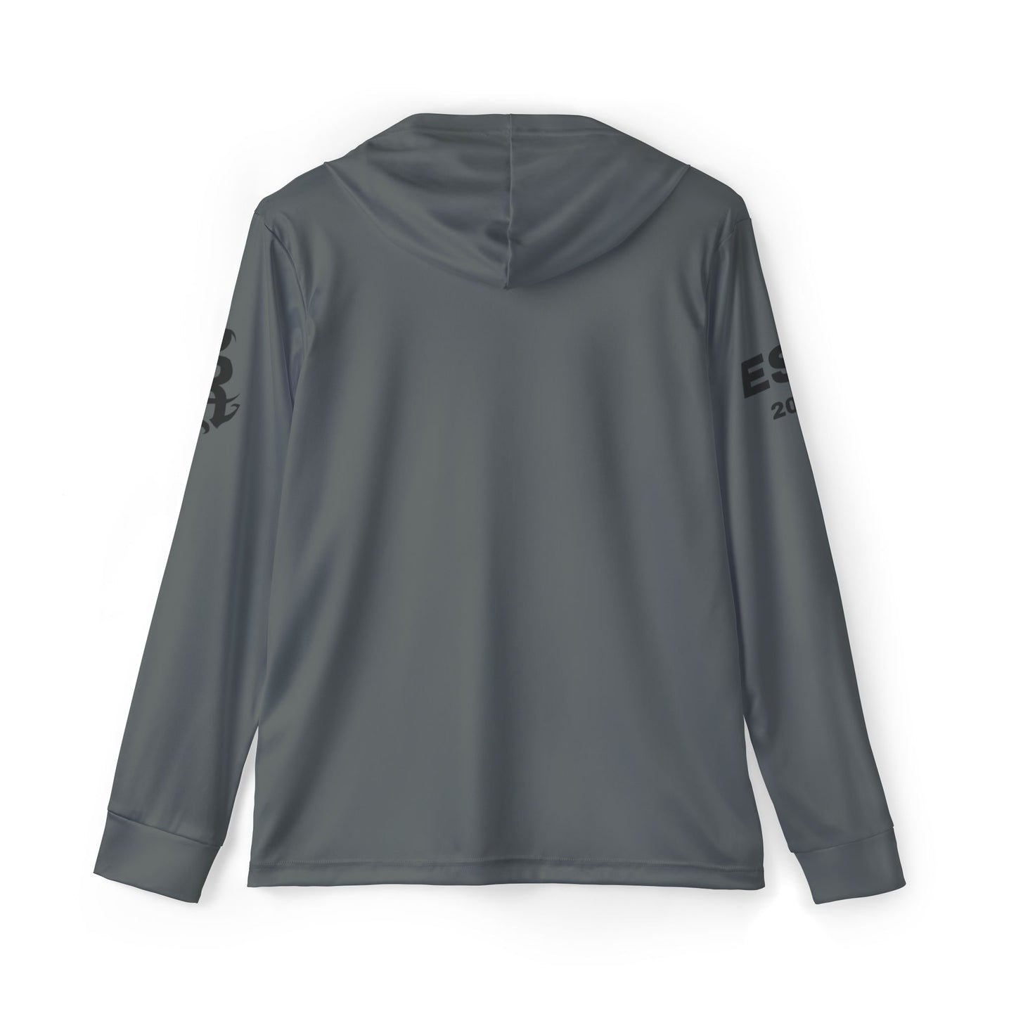 PR Branded Men's Sports Warmup Hoodie - Dark Grey