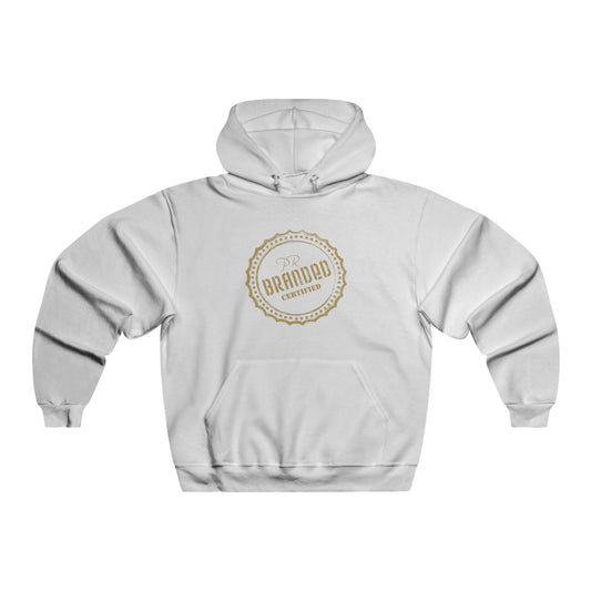 PR Branded Certified Men's Hooded Sweatshirt