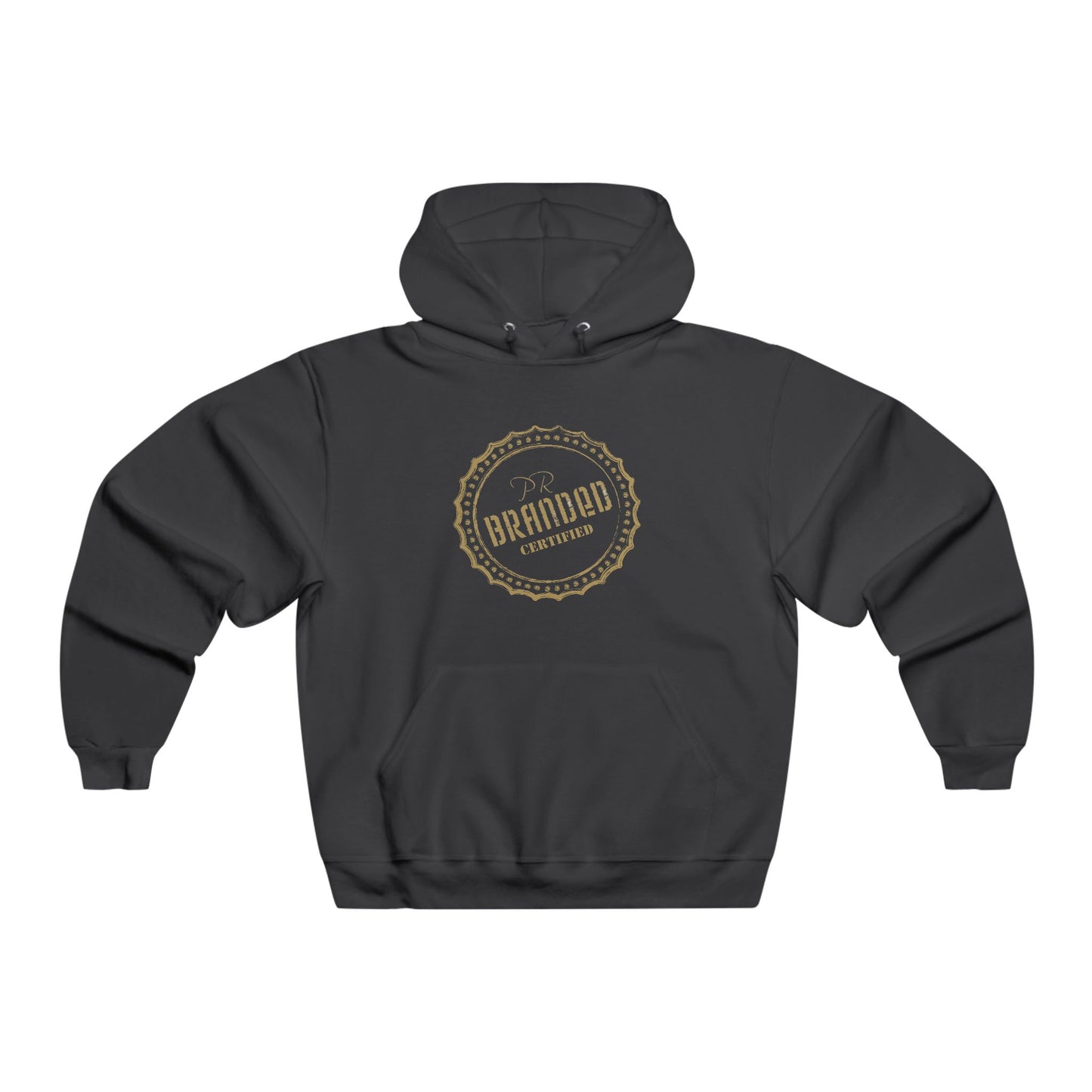 PR Branded Certified Men's Hooded Sweatshirt