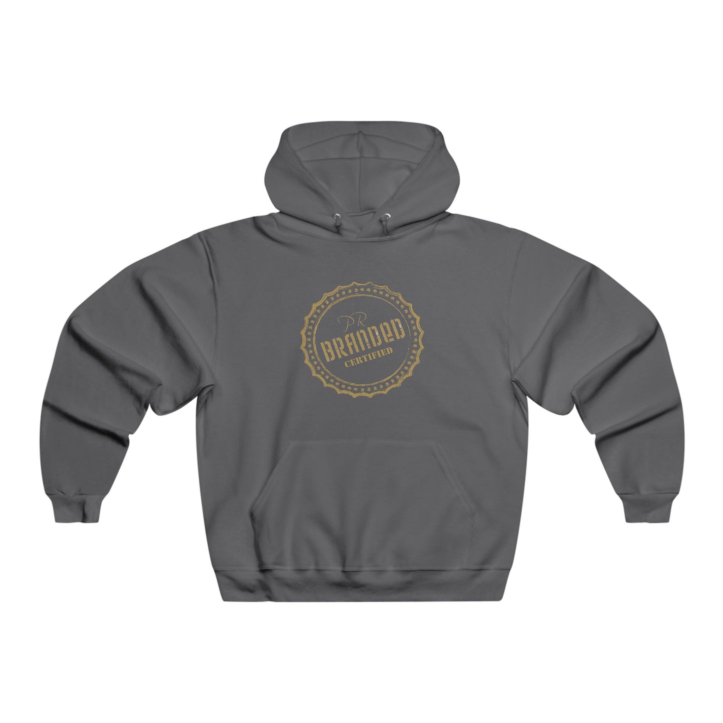 PR Branded Certified Men's Hooded Sweatshirt