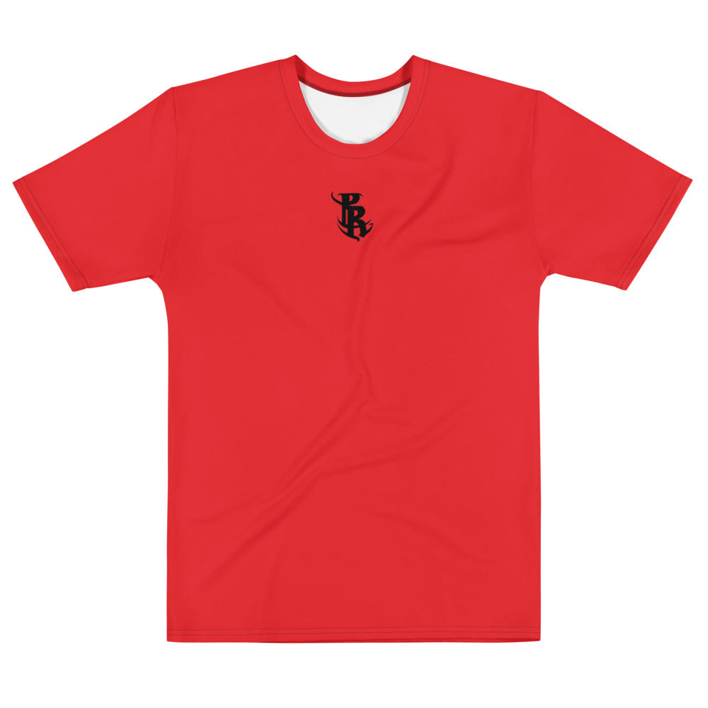 PR Chest Logo Men's T-Shirt (Red)